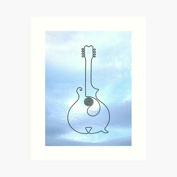 Mandolin Art Print