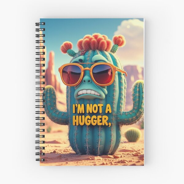 Item preview, Grumpy Cactus – I’m Not a Hugger | Funny Retro T-Shirt Design designed and sold by MindPopStudio.