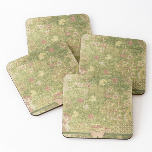 Item preview, whimsical spiral twee green butterfly design - phone case/pillow/sticker and more designed and sold by iheartpixies.