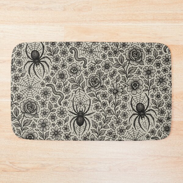 Item preview, Gothic floral pattern designed and sold by Creep-elina.