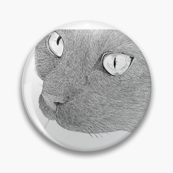 Item preview, Curious cat designed and sold by A-Argentum.