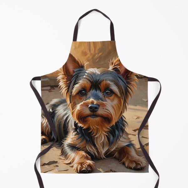 Item preview, Yorkshire Terrier portrait designed and sold by Wags & Tails.