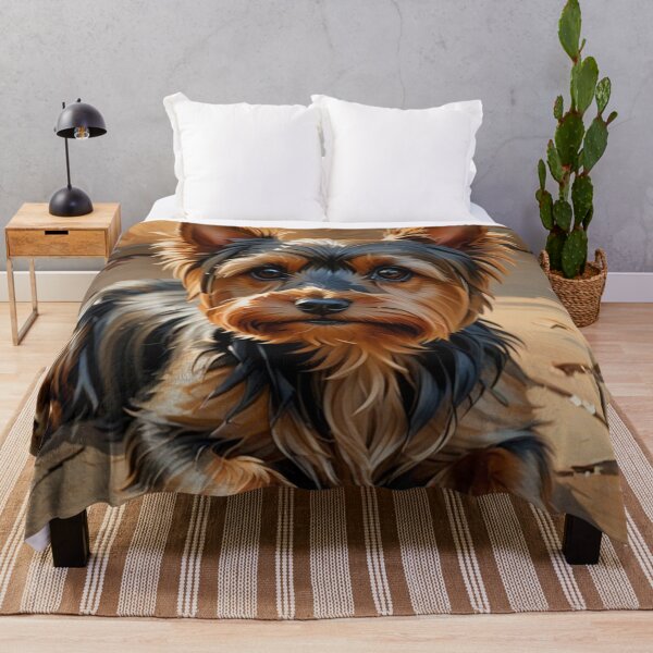 Item preview, Yorkshire Terrier portrait designed and sold by Wags & Tails.