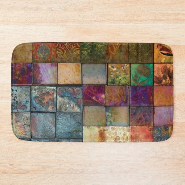 Item preview, whimsical tile colourful design -  phone case/pillow/sticker and more designed and sold by iheartpixies.