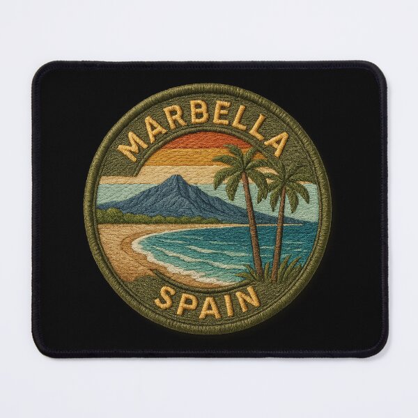 Item preview, Marbella Dream – Palms, Peaks & Golden Coast designed and sold by Girih.