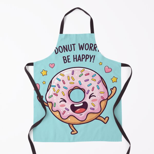 Item preview, Happy Donut - Don't Worry, Be Happy! designed and sold by EsenciaZen.
