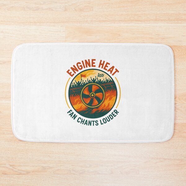 Item preview, Engine Heat - Fan Chants Louder - Motorsport designed and sold by inkNext.