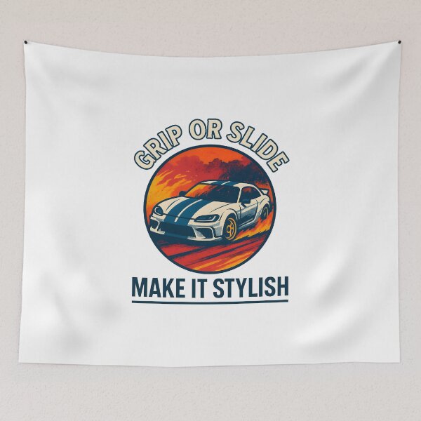 Item preview, Grip or Slide - Make It Stylish - Motorsport designed and sold by inkNext.