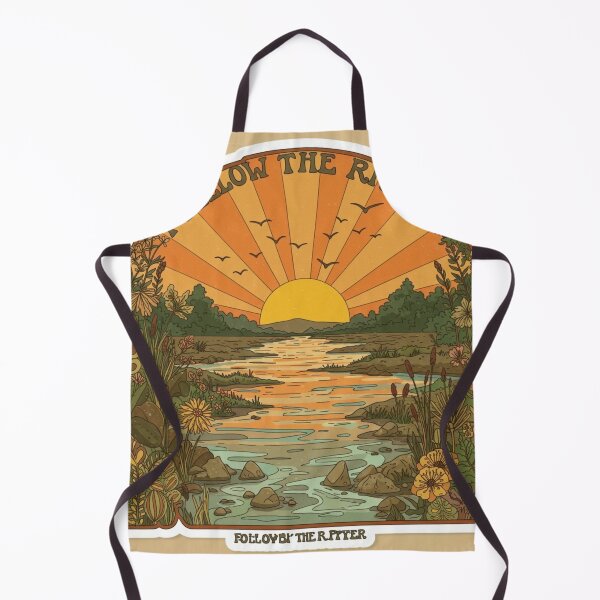 Item preview, follow the river classic nature poster designed and sold by anandsiva2703.