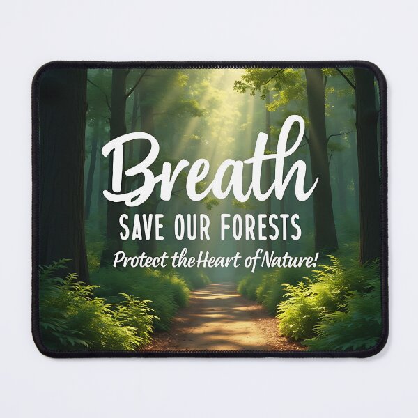 Item preview, Breathe Life: Save Our Forests designed and sold by Creative-RE.