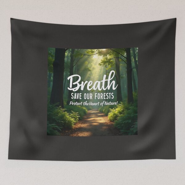 Item preview, Breathe Life: Save Our Forests designed and sold by Creative-RE.