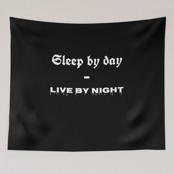 Item preview, Sleep By Day  - Live by Night - Bubble Trouble Classic designed and sold by Fleetwood1994.