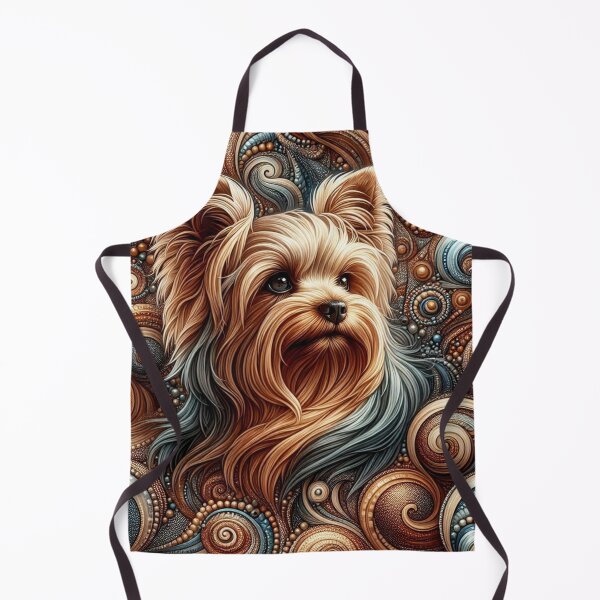 Item preview, Luxurious Yorkie Portrait designed and sold by Wags & Tails.
