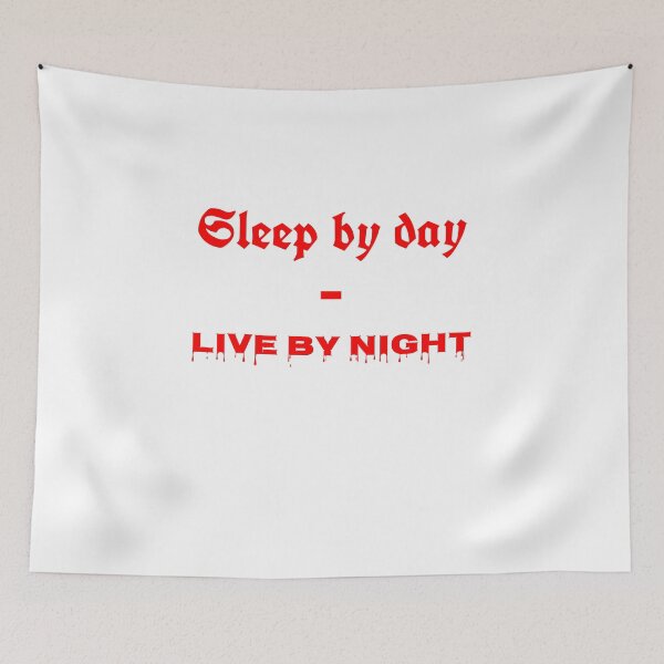 Item preview, Sleep By Day  - Live by Night - Bubble Trouble Classic designed and sold by Fleetwood1994.