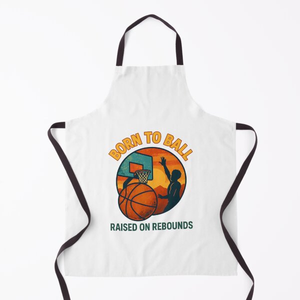 Item preview, Born to Ball - Raised on Rebounds - Basketball designed and sold by inkNext.