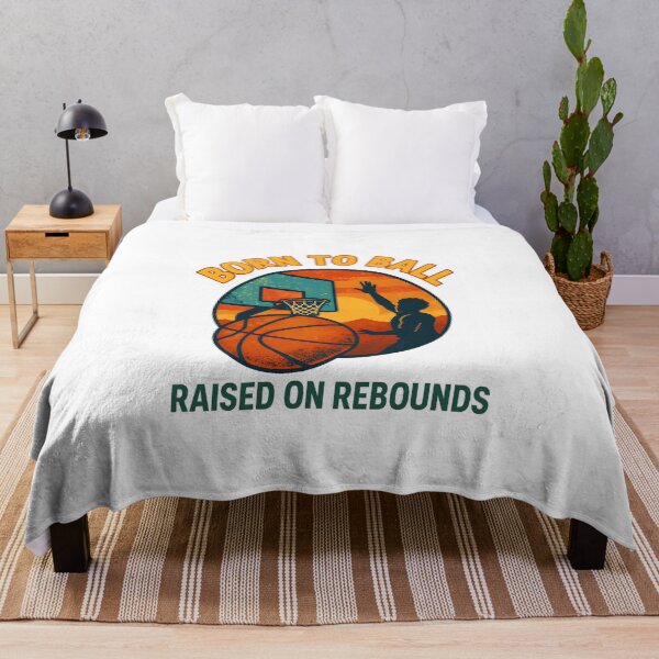 Item preview, Born to Ball - Raised on Rebounds - Basketball designed and sold by inkNext.
