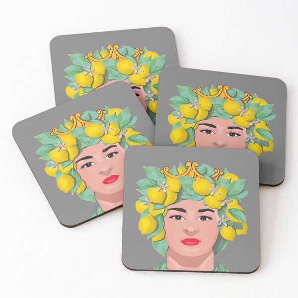 Item preview, Sicily Moor Head - Lemon Crowned Woman - Testa di Moro designed and sold by Peace-Love-Art.