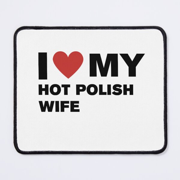 Item preview, Proud Husband – Hot Polish Wife Love designed and sold by CapriCreatives.