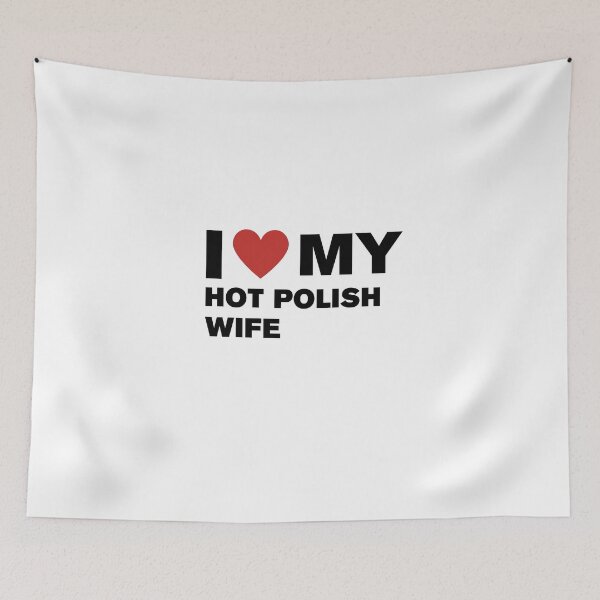 Item preview, Proud Husband – Hot Polish Wife Love designed and sold by CapriCreatives.