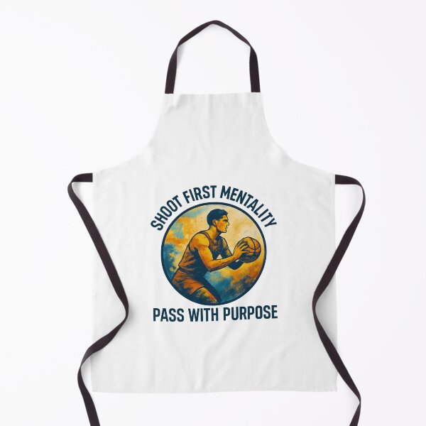Item preview, Shoot First Mentality - Pass with Purpose - Basketball designed and sold by inkNext.