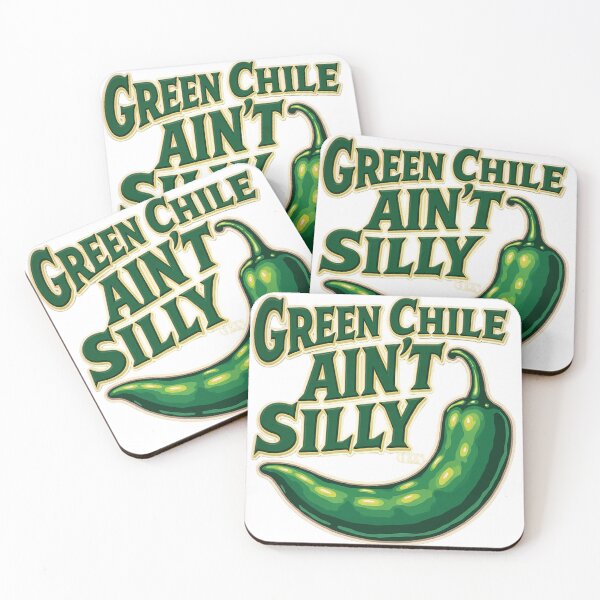 Item preview, Green Cile Ain't Silly designed and sold by Sublime Studio graphics.