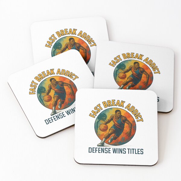 Item preview, Fast Break Addict - Defense Wins Titles - Basketball designed and sold by inkNext.