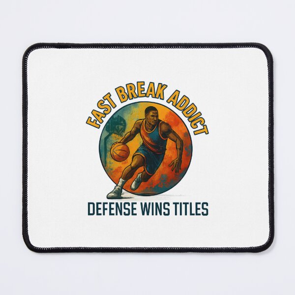 Item preview, Fast Break Addict - Defense Wins Titles - Basketball designed and sold by inkNext.