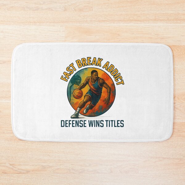 Item preview, Fast Break Addict - Defense Wins Titles - Basketball designed and sold by inkNext.
