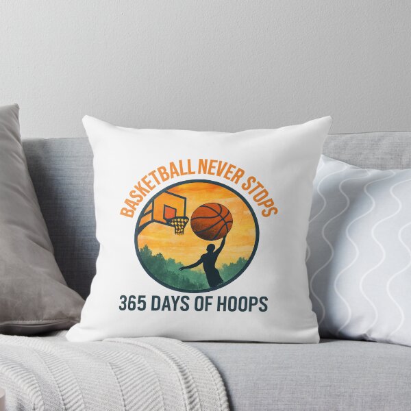 Item preview, Basketball Never Stops - 365 Days of Hoops - Basketball designed and sold by inkNext.
