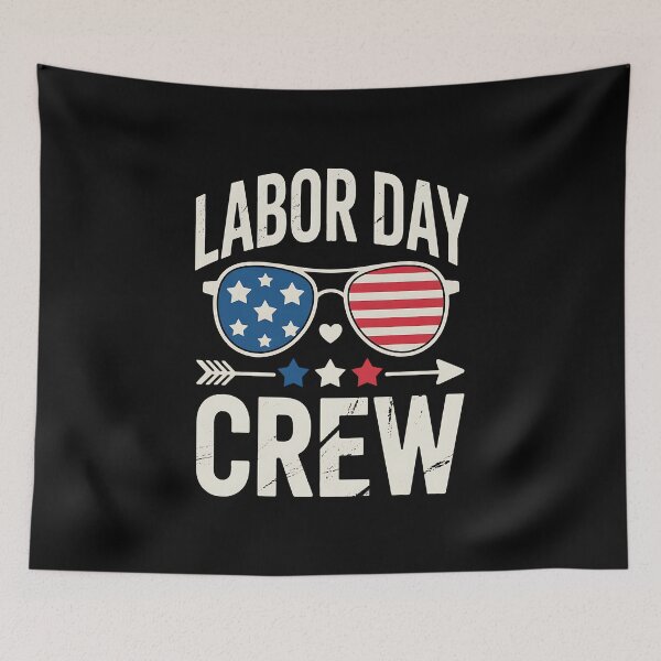 Item preview, Happy Labor Day Crew Patriot Happy Labor Day designed and sold by BakeryDozen.