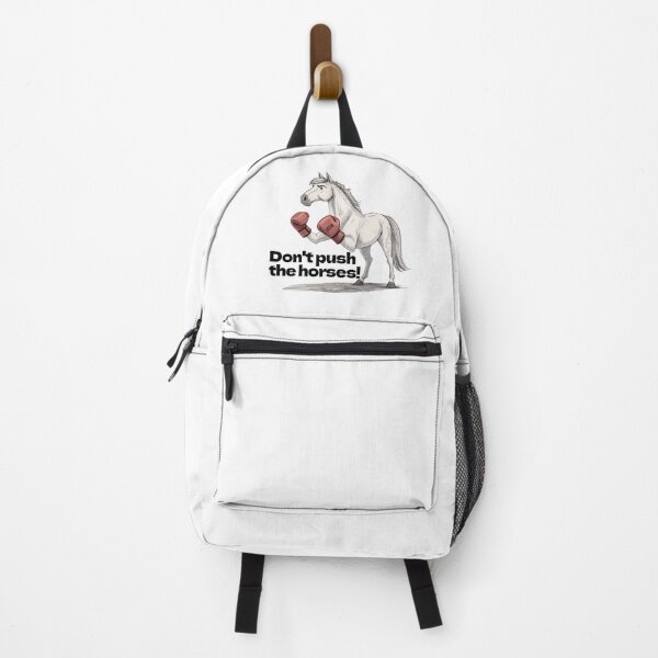 Item preview, Don't Push The Horses designed and sold by NickTaroDesign.