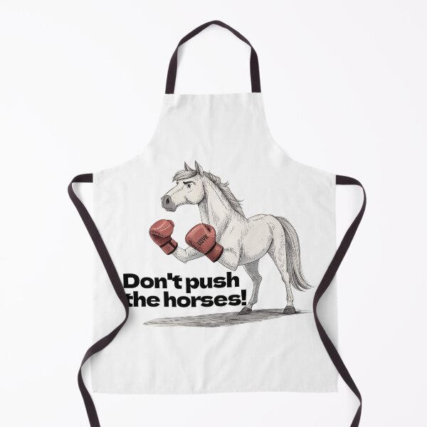 Item preview, Don't Push The Horses designed and sold by NickTaroDesign.