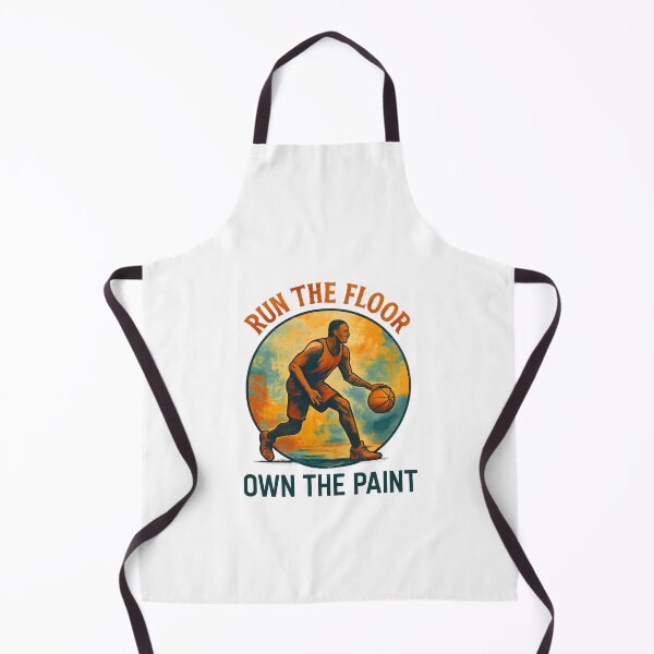 Item preview, Run the Floor - Own the Paint - Basketball designed and sold by inkNext.
