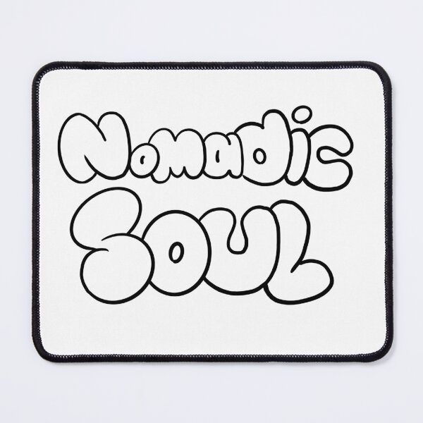 Item preview, Nomadic Soul – Free Spirit Lettering Print designed and sold by FixeD NoMaD.