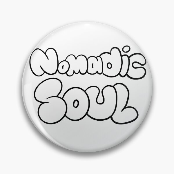Item preview, Nomadic Soul – Free Spirit Lettering Print designed and sold by FixeD NoMaD.