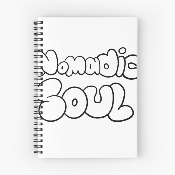 Item preview, Nomadic Soul – Free Spirit Lettering Print designed and sold by FixeD NoMaD.