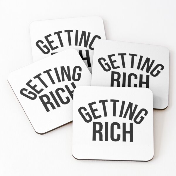 Item preview, Getting Rich Print designed and sold by AzhPrintShop.