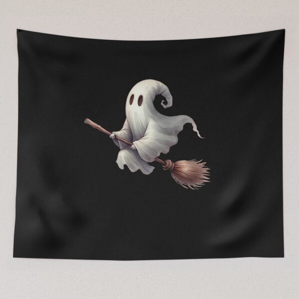Item preview, Funny Retro Halloween Ghost designed and sold by facegm.