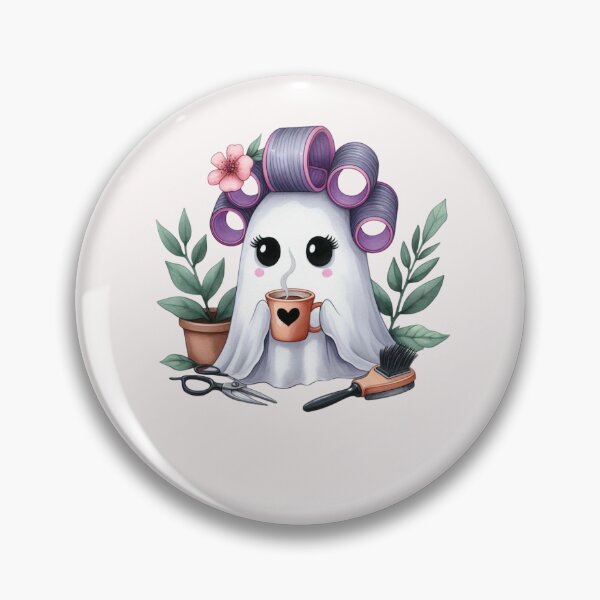 Item preview, Funny Retro Halloween Ghost designed and sold by facegm.