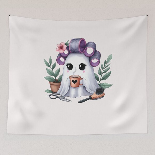 Item preview, Funny Retro Halloween Ghost designed and sold by facegm.