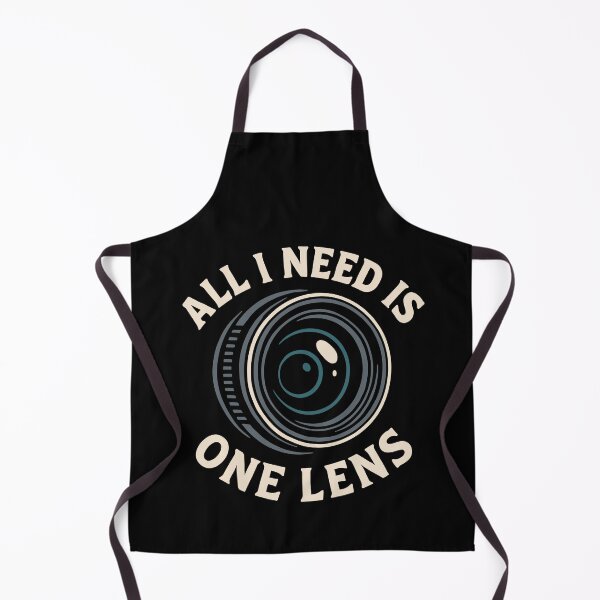 Item preview, All I Need Is One Lens Photography Graphic Unisex Apparel designed and sold by ThreadQuirk.