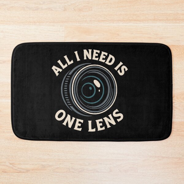 Item preview, All I Need Is One Lens Photography Graphic Unisex Apparel designed and sold by ThreadQuirk.