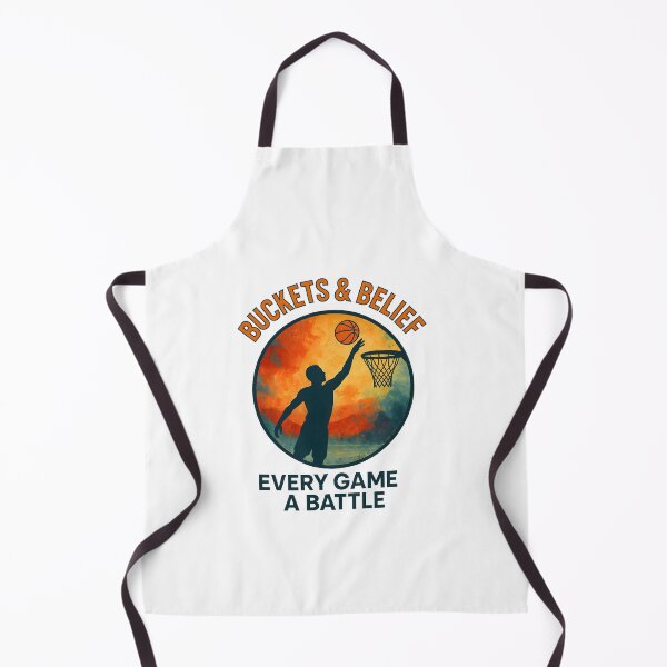 Item preview, Buckets & Belief - Every Game a Battle - Basketball designed and sold by inkNext.