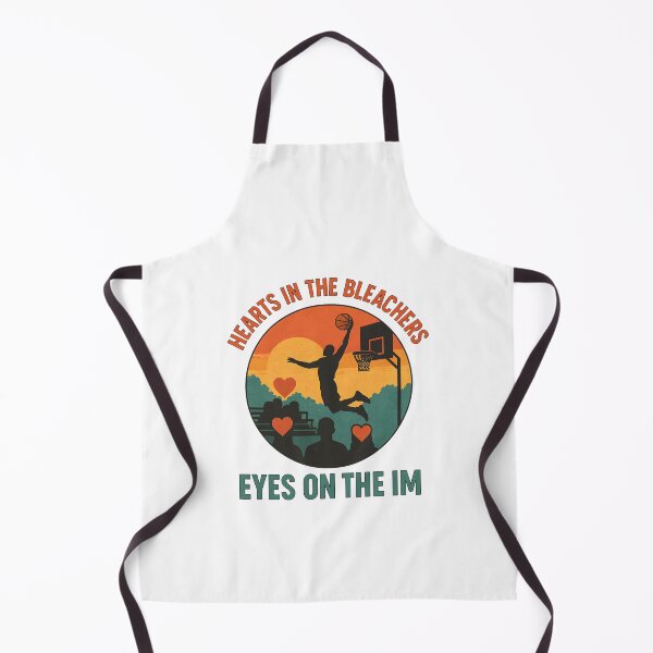 Item preview, Hearts in the Bleachers - Eyes on the Rim - Basketball designed and sold by inkNext.