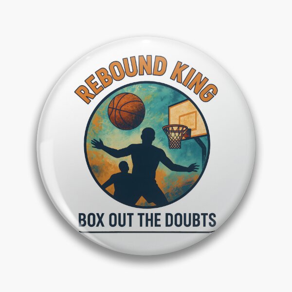 Artikelvorschau, Rebound King - Box Out the Doubts - Basketball entworfen und verkauft von inkNext.