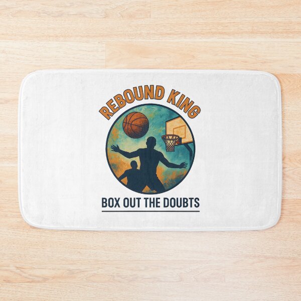 Item preview, Rebound King - Box Out the Doubts - Basketball designed and sold by inkNext.