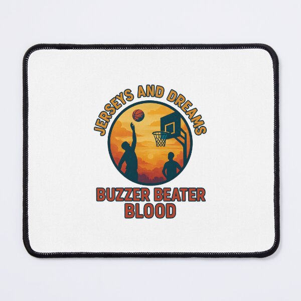 Item preview, Jerseys and Dreams - Buzzer Beater Blood - Basketball designed and sold by inkNext.