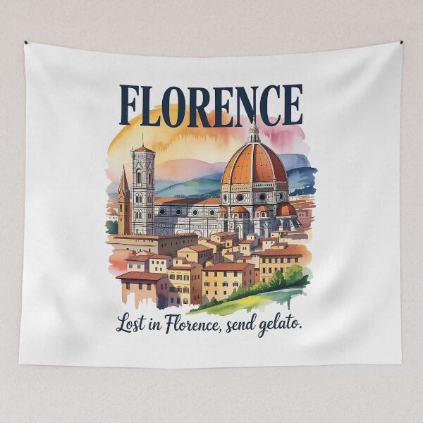 Item preview, Lost in Florence - I love Italy - Italian vibes - The Italian people - Lucky Italy - The view of Italy - Pure Italy - Just taly designed and sold by JansenGS.
