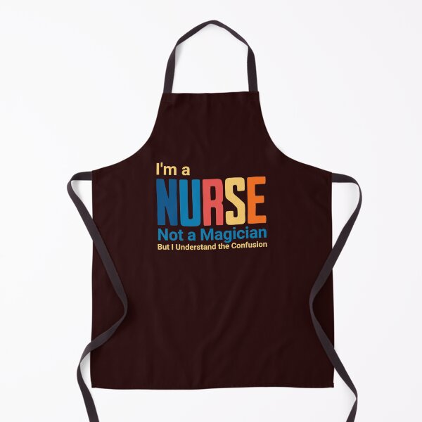 Item preview, Retro Nurse Quote | I'm a Nurse Not a Magician | Funny RN Vintage Typography Design designed and sold by InDesignUSA.