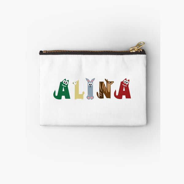 Item preview, Alina Name Animal Letters designed and sold by your-name-hero.